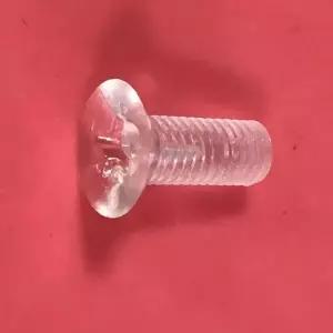 호환  제제허브 20개 M4 PC 투명 나사 십자 평머리 나사 플라스틱 볼트 절연 볼트 폴리카보네이트 6-25mm