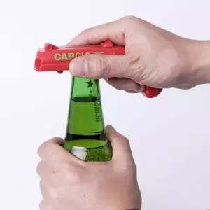 아이디어 맥주 병 오프너 발사 병따개 총 휴대용 슈터