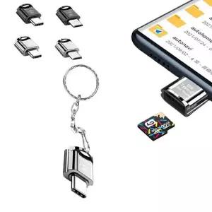 마이크로 sd 리더기 고속 포터블 스마트폰 c 타입 카드 리더기 태블릿 노트북 데이터 어댑터