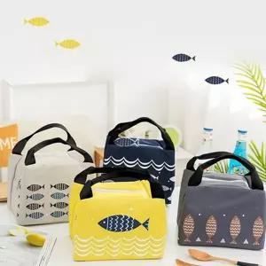 휴대용 쿨러 백 가벼운 여행용 캠핑 피크닉 보냉 가방 나들이 어린이집 옥스포드 도시락 식사용 지퍼형