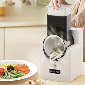 화이트 써는 전동 채칼 슬라이서 자동 오토 야채