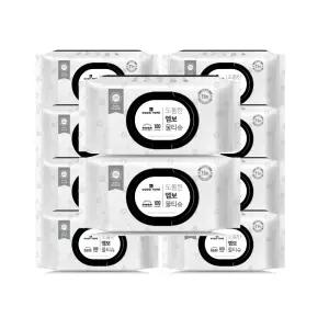 코코토토 도톰한 엠보 물티슈 캡형100매 x 10개(1box)