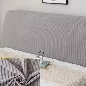 침대 헤드 보호대 등받이 씌우개 쿠션 침대 헤드 커버 리폼 패브릭 고탄력 싱글 스판 슈퍼 방진 밴딩 방지