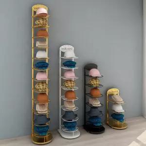 모자 디스플레이 걸이대 선반 전시대 스탠드 진열대 홀더 랙 업소용 수납 보관 정리대