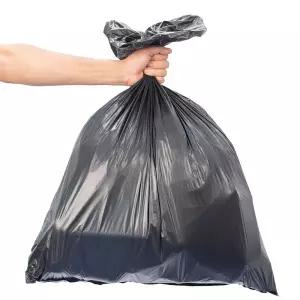 평판쓰레기봉투 60L 100매 비닐봉투 재활용 분리수거/종량제봉투 마트 검정비닐봉지 대형 비닐