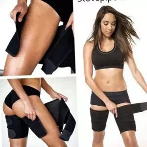 운동용 허벅지 보호대 여성 사우나 네오프렌 허벅지 압박 벨트 남성 트리머 레그랩 땀복 레그 슬림 밴드