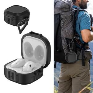 충격 방지 스위치 잠금 블루투스 이어폰 케이스 삼성 호환 갤럭시 호환 버즈 프로 2 FE Buds2 라이브 등산