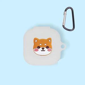 큐씨와이 T13 용 만화 케이스 커버 실리콘 소프트 쉘 보호 이어버드 이어폰  포함 충전 박스 1PC