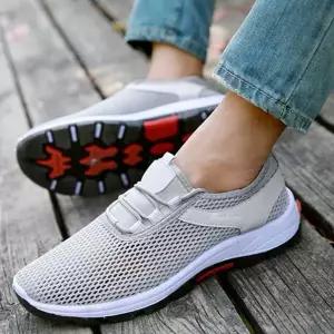 남성 물놀이 신발 해변 워터 스니커즈 남성 아쿠아 슈즈 데일리 캐주얼 런닝화 운동화 통기성 스포츠