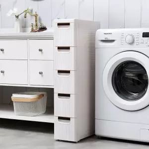 주방용 틈새수납장 플라스틱 주방틈새수납장 틈새장