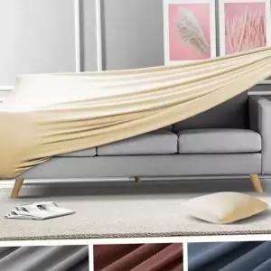 3인용 소파 커버 인테리어 씌우는 3인용 소파 커버 깔끔한 등받이 거실 모던 쿠션