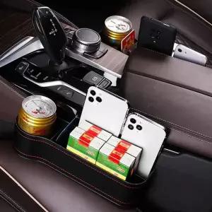 차량용 사이드 포켓 조수석 다용도 정리함 차량용 틈새 수납함 콘솔 홀더