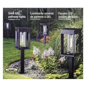 GTX LED 태양광 정원 조명 4개 코스트코 야외용 솔라라이트