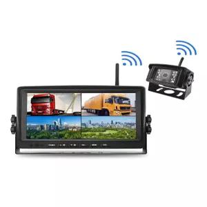 무선 후방카메라 2채널 트럭 모니터 후진 캠핑카 덤프트럭 단일화면 케이블 트레일러용