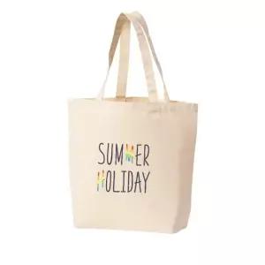 에코백 토트백 썸머 홀리데이 여름휴가 글자디자인 프린트에코백