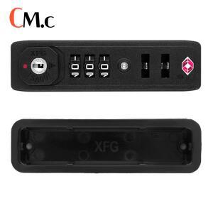 자물쇠TSA007 세관 보안 잠금, 코드 3 자리 조합, 도난 방지 수하물 보호, 휴대용 자물쇠 하드웨어