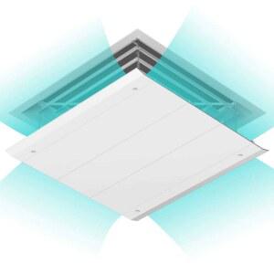 에어컨 윈드바이저 바람막이 천장형 4020 시스템에어컨 벽걸이 에어컨윈드바이저 순환팬