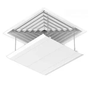 에어컨 바람막이 천장형 시스템 날개 가림막 윈드바이저 가드 윈드 사무실