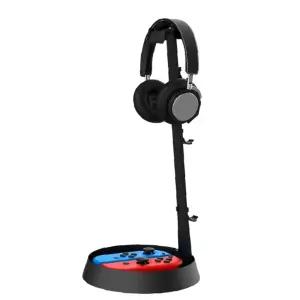 게임장비보관 거치대 게임용품정리 정리대 컨트롤러스탠드 컨트롤러보관대 헤드셋수납대 수납