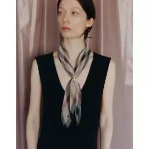 [NS홈쇼핑]DCSC6E310W2 닥스 체크 플리츠 스카프&링 세트[35709257]