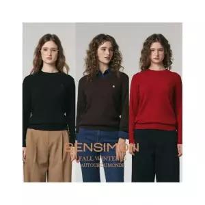 벤시몽 25FW 여성 아뜰리에 케이블 니트 3종 택1