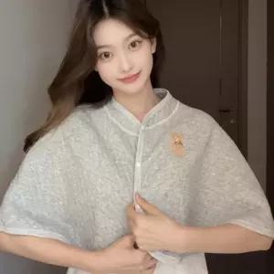 곰돌이 망토담요 숄더케이프 다용도 모포 판촉물 숄 캠핑 학생 레져 어깨 사계절