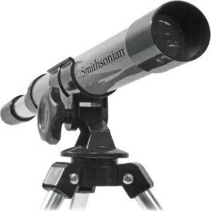 알루미늄 테이블탑 삼각대가 있는 스미소니언 STEM 30배 망원경