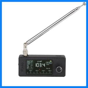 1세트 신형 LSB AM FM 라디오 수신기 ESP32S3 ATS-mini V3 ABS 케이스 SI4732 포켓 미니 헤드폰 앰프 포함