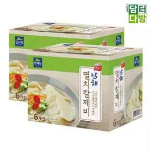 면사랑 남해 멸치칼제비 180g x 6입 2 칼제비 시원한칼국수 한끼식사