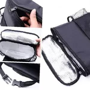 자동차 뒷좌석 보온 보냉 파우치 가방 쿨러백 휴대용 수납 정리함 차량 여행