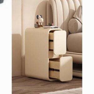 미니 침대협탁 사이드 수납장 엔틱 심플 충전 틈새협탁 아샤 모던 다미 탁자 가구 소파