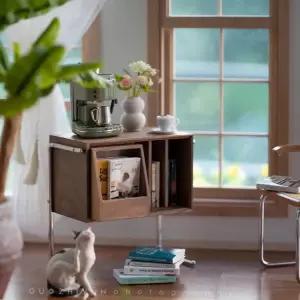 LP 턴테이블 보관함 엘피장 거치대 레코드 선반 소나무 검정