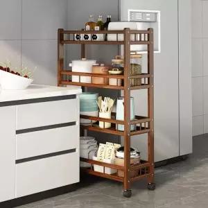 냉장고 수납 캐리어 다용도 틈새 베란다 이동식 틈새선반