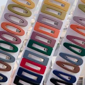 깔끔하고 심플한 데일리 헤어핀 무광 똑딱핀 10p DQP8+1TAn