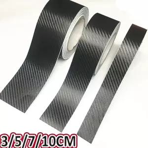 호환 3D 나노 탄소 섬유 자동차 스티커 페이스트 도어 씰 보호대 범퍼 테이프 자동차 DIY 페이스트 보호대