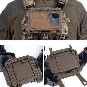호환 범용 전술 케이스 매거진 홀더 파우치 지도 내비게이션 에어소프트 사냥 조끼 플레이트 캐리어 용