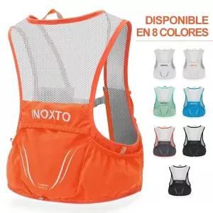 호환 INOXTO 경량 러닝 배낭 보습 수화 조끼 자전거 마라톤 하이킹에 적합 초경량 휴대용 2.5L