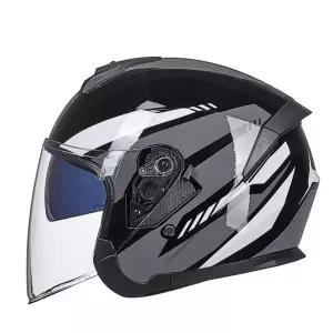 오토바이 스쿠터 오픈페이스 헬멧 바이크 반모