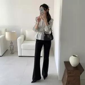 [코코블랑] 브로디 부츠컷 코튼 팬츠