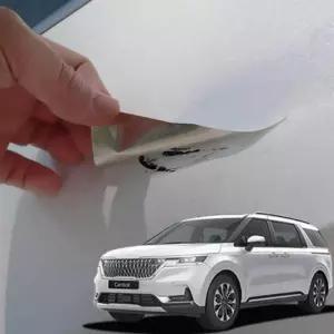 카니발 KA4 전용 스노우화이트펄 컬러 스크래치 커버 스티커 차량 흠집 보수용