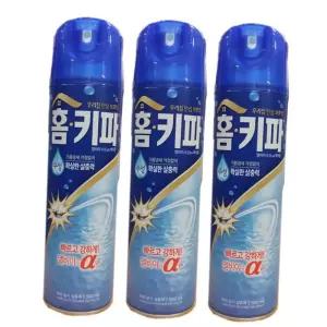 뿌리는모기약 홈기파 엘비이 수성 스프레이 에어졸 모기제거제 3개