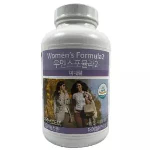 유니시티 우먼스 포뮬라 2 미네랄 783mg 180캡슐