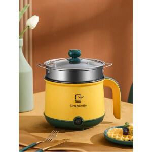 1인용 멀티 전기냄비 라면포트 국수 수프 조리 가능 소형 숙소용