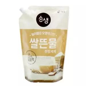 세제 순샘 쌀뜬물 주방세제 리필 1.2L