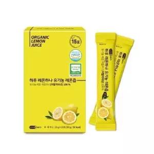 뉴트라팜 유기농 레몬즙 20g x 15포