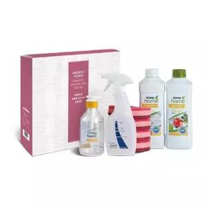 암웨이 홈 에센셜 키친케어 선물세트 식기세정제 희석용기 수세미 과일채소세정제 분무용기