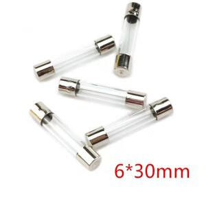 1020lot 한  6x30mm 고속 불어 유리관 퓨즈 250V 100mA 315mA 630mA AMP
