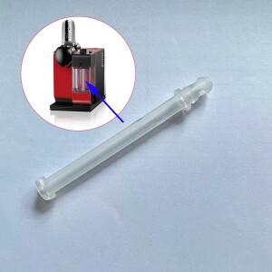 커피 메이커 부품 네스프레소 F411-ME-WH-NE 흡인 튜브 DeLonghi EN550 빨대 머신 액세서리 1 개