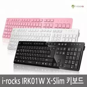 아이락스키보드 i-rocks X-Slim 유선키보드 블랙 IRK01W