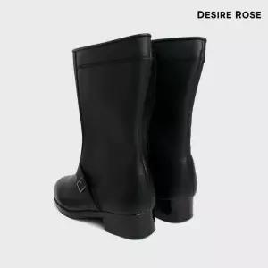 남자 겨울 소가죽 키높이 바이크부츠 (44012590A)